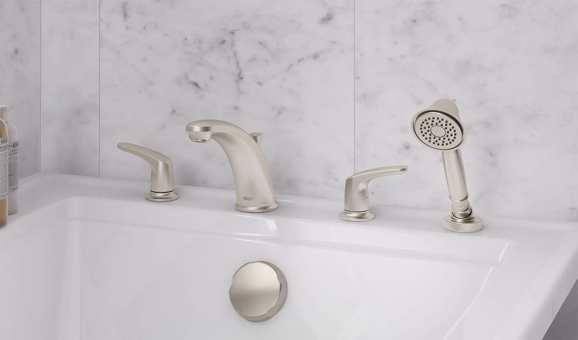 Colony® PRO Bathtub Faucet Trim With Lever Handles and Personal Shower for Flash® Rough-In Valve