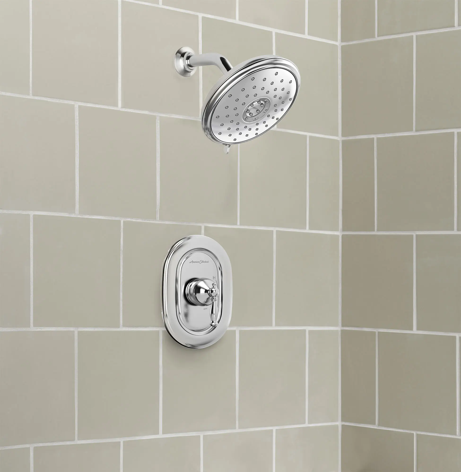 Spectra® Fixed Traditional 7-1/4-Inch 1.8 gpm/6.8 L/min Water-Saving Fixed Showerhead