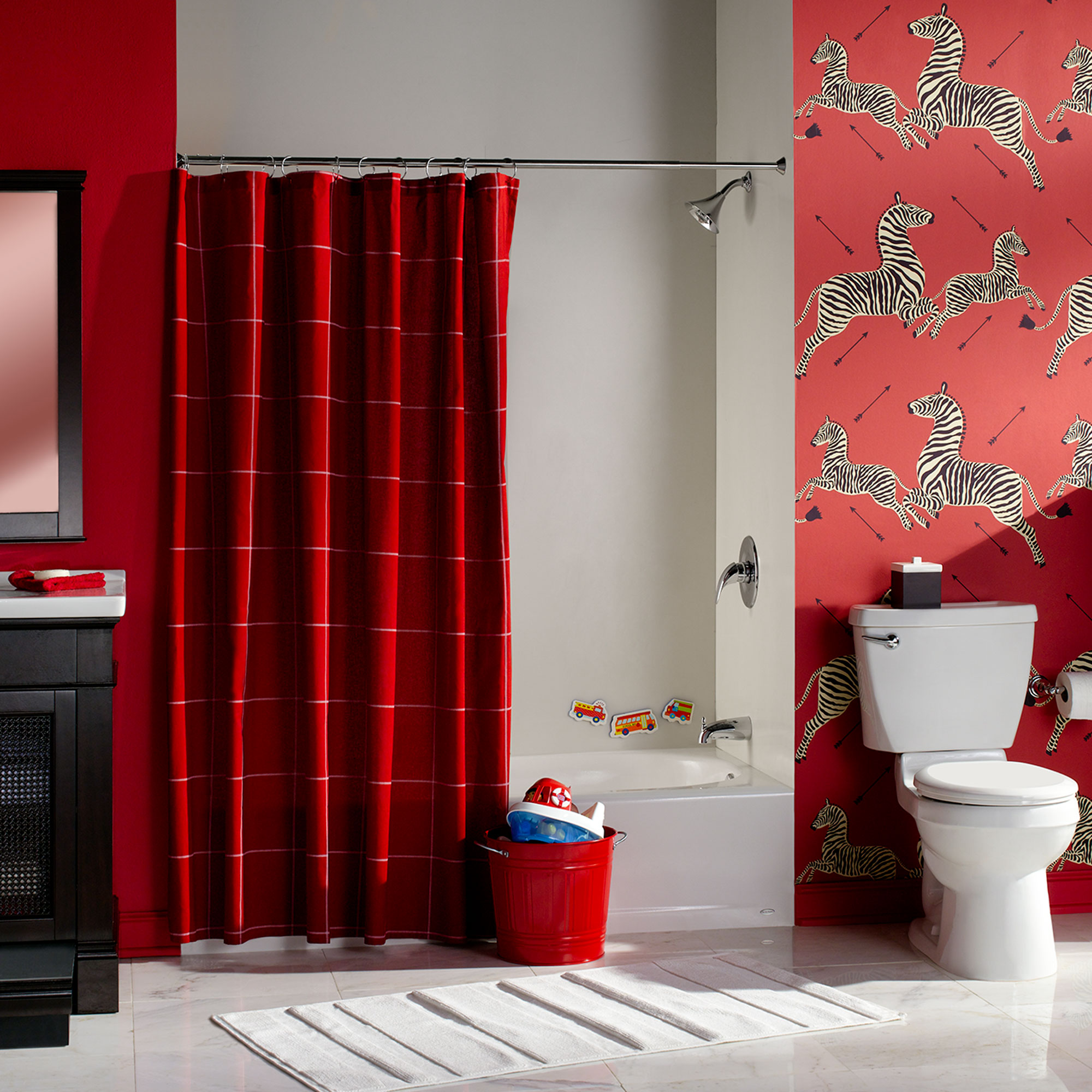 Cadet 3 1.28 GPF/4.8 LPF Left Trip Lever 15in. RoundFront Easy