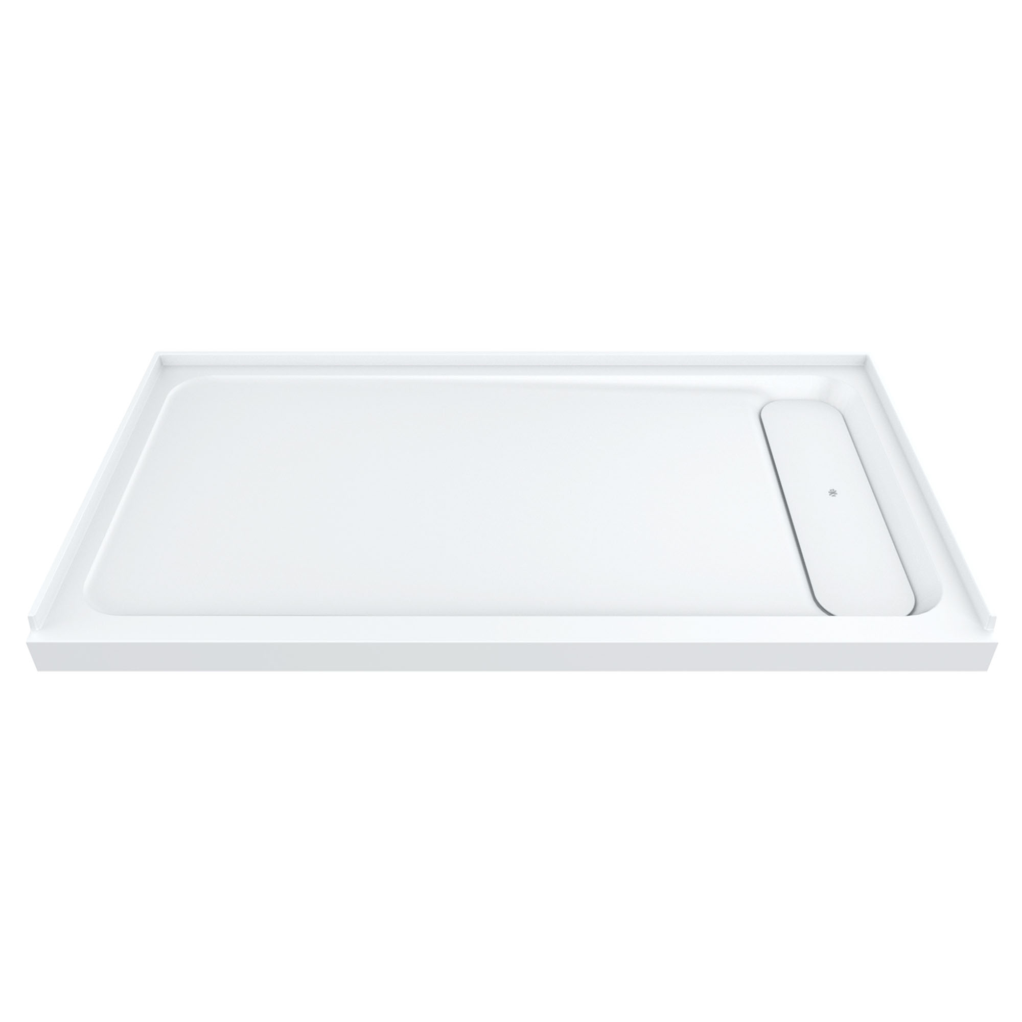 DXV MODULUS 60” X 30” SOLID SURFACE SHOWER BASE – RIGHT DRAIN