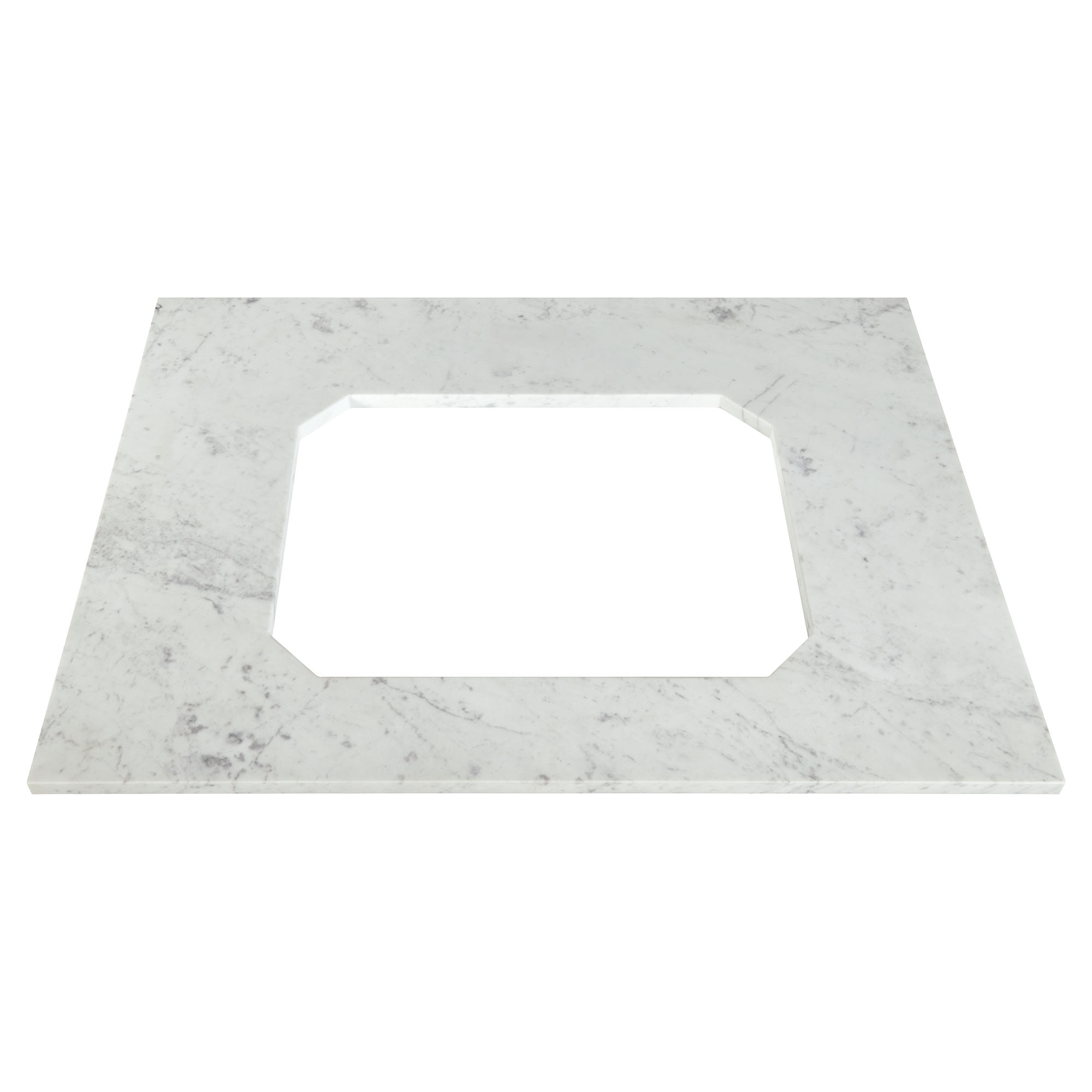 Belshire™ 30 in. Carrara Marble Vanity Top, No Hole