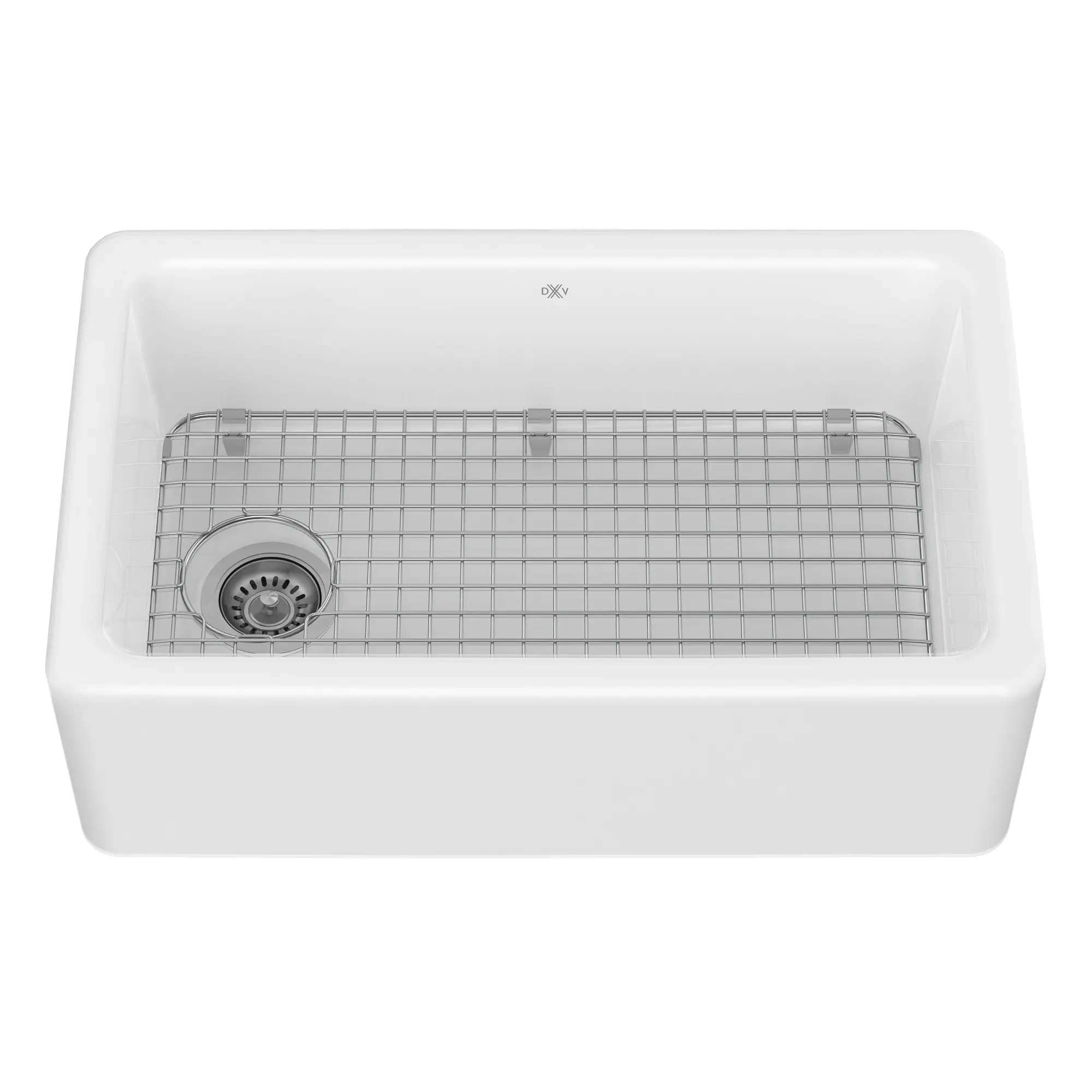 Hillside® 30 in. Apron Kitchen Sink with Offset Drain