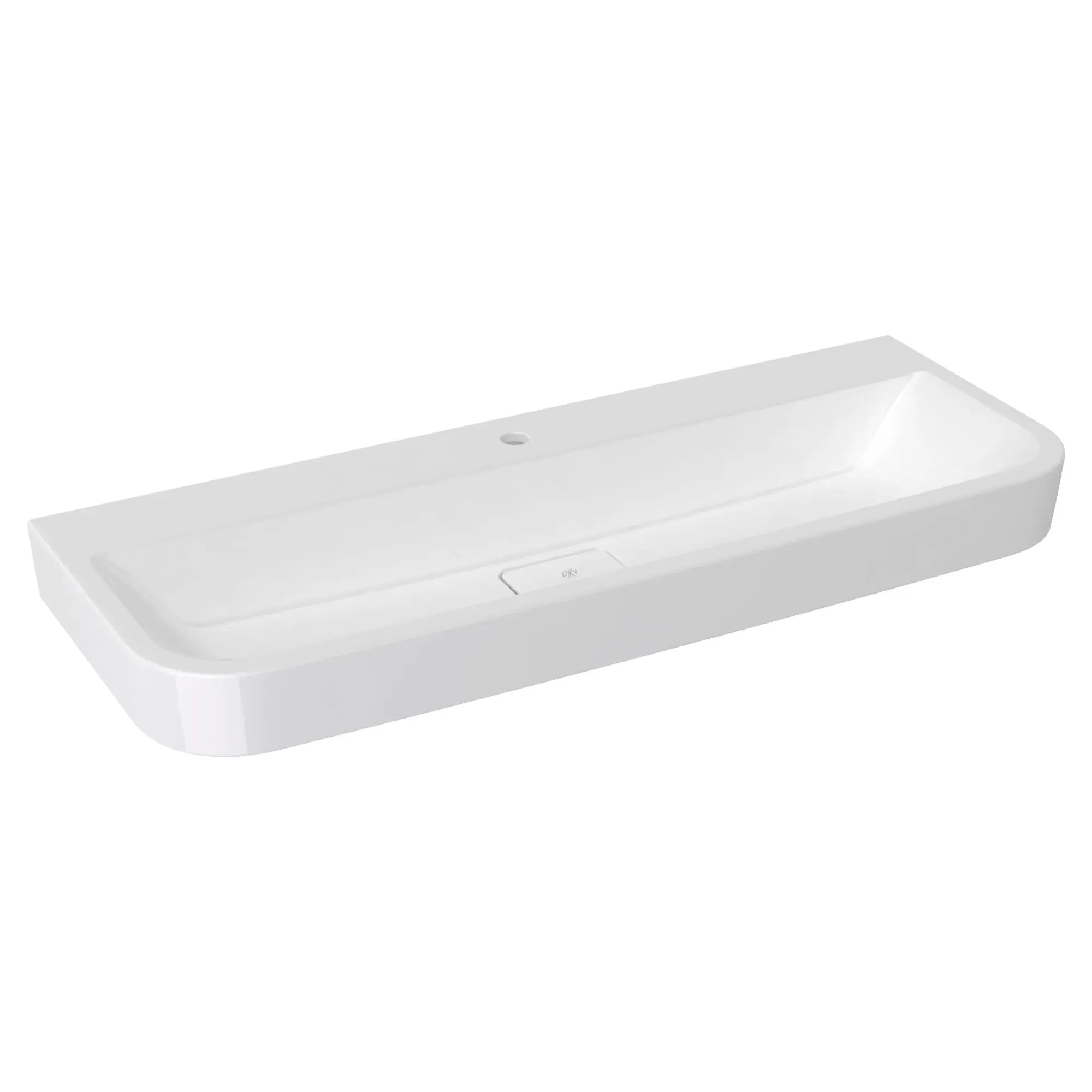 Lavabo-rigole murale de 47 po Equility - 1 trou pour robinet