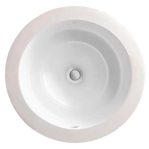 Petit lavabo rond sous comptoir POP