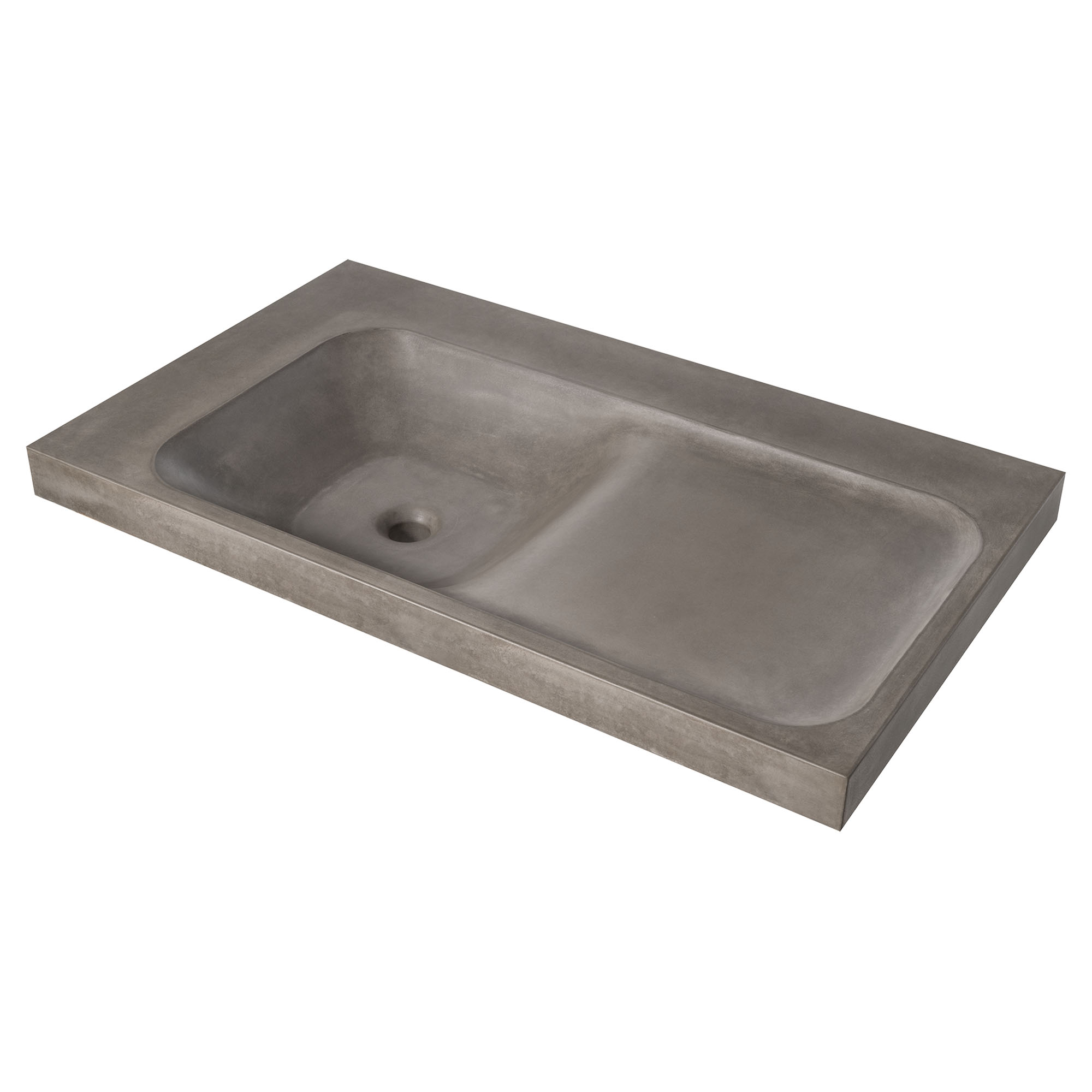 DXV Modulus® 36 in. Concrete Sink, No Hole