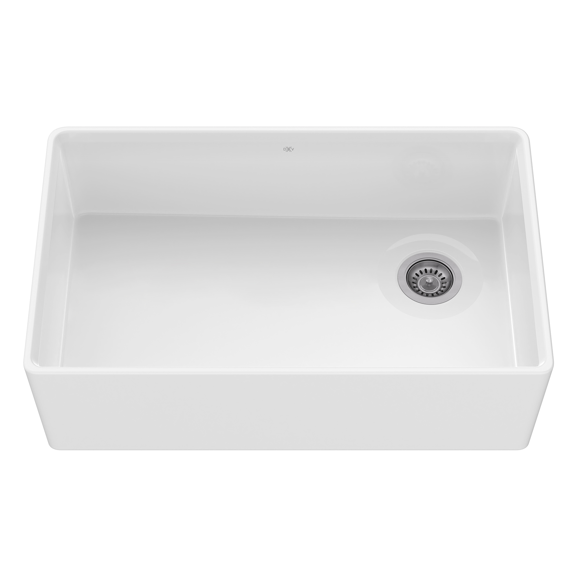 Etre 33 in. Apron Kitchen Sink with Offset Drain