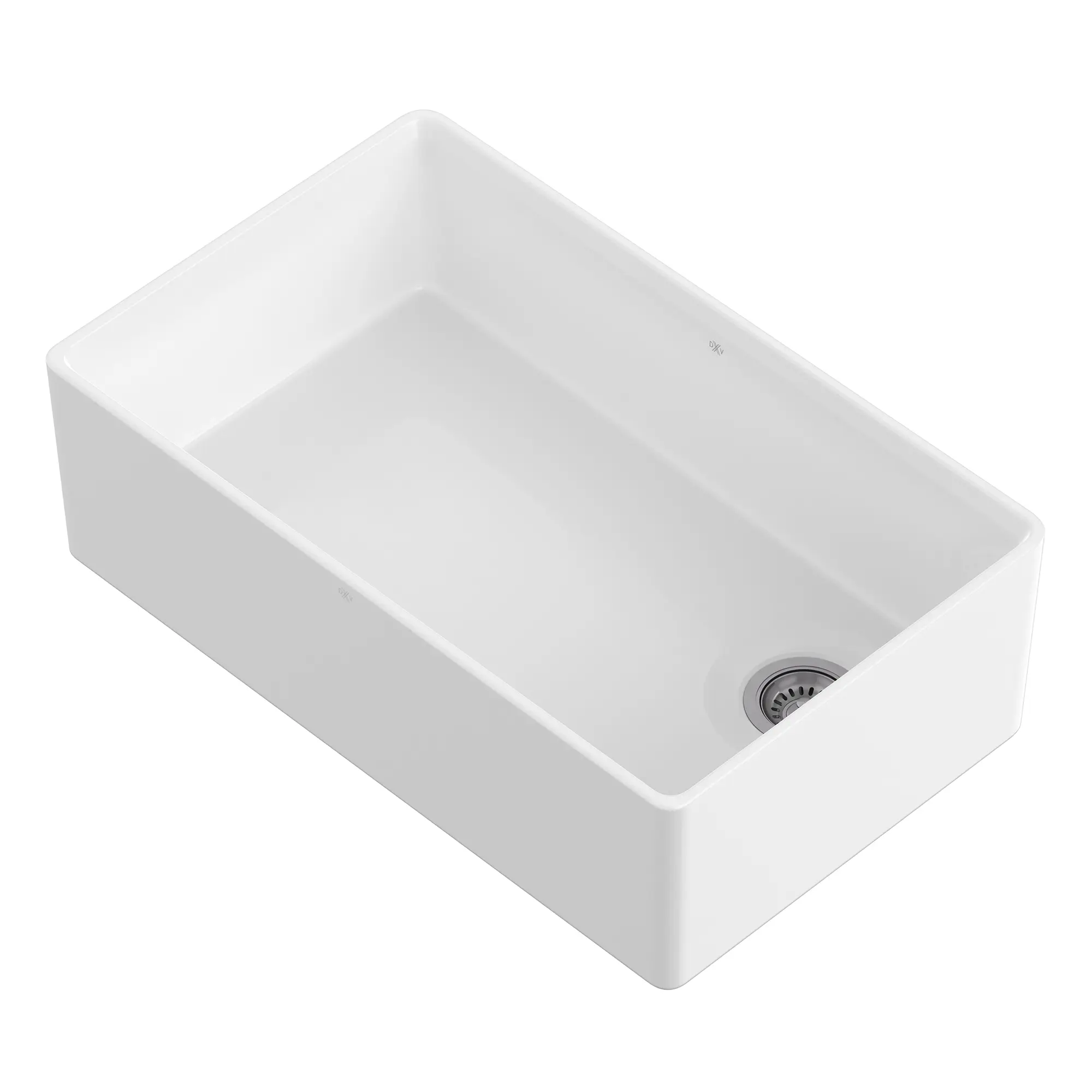 Etre 33 in. Apron Kitchen Sink with Offset Drain