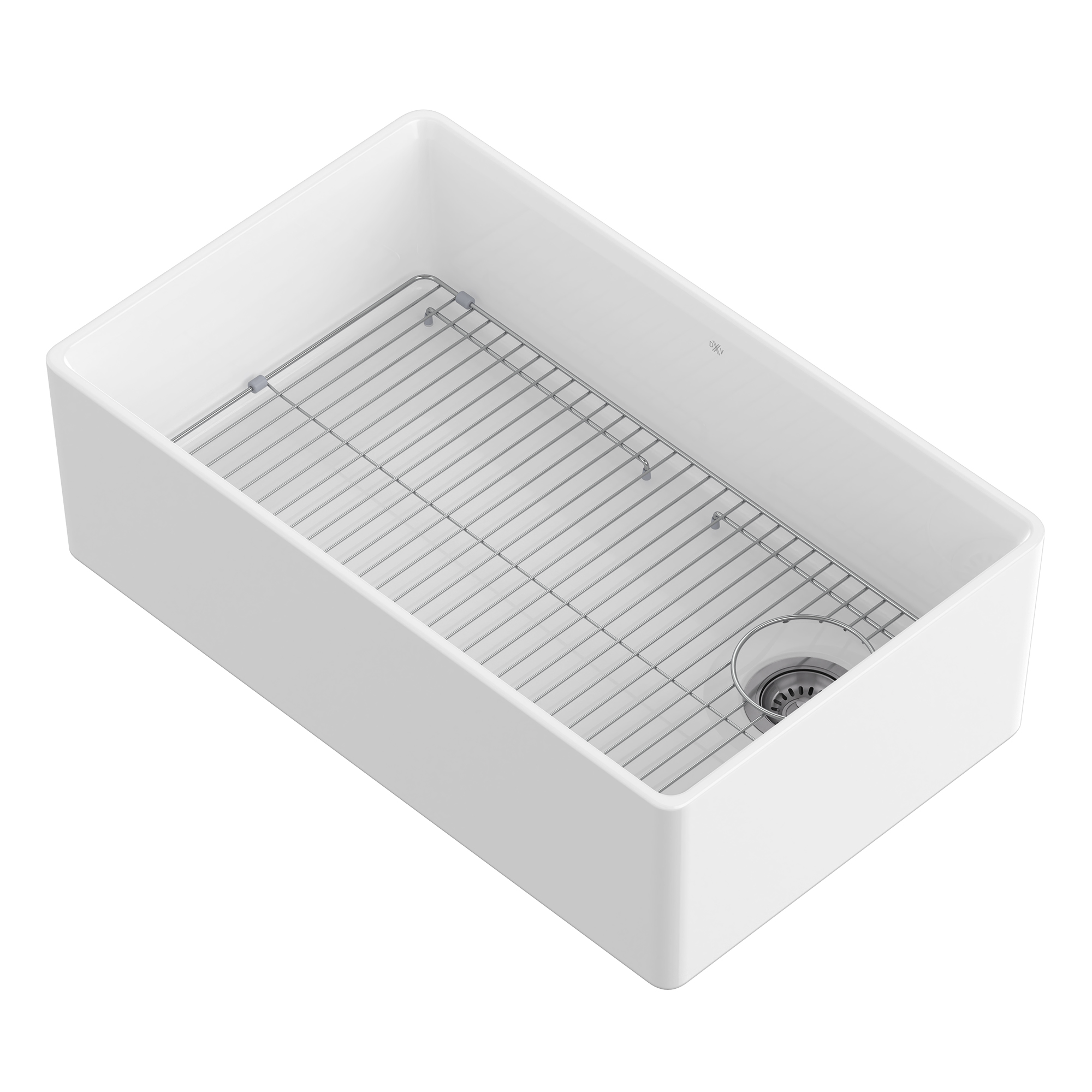 33 x 20 Farmhouse Kitchen Sink with Basket Strainer,3320 big