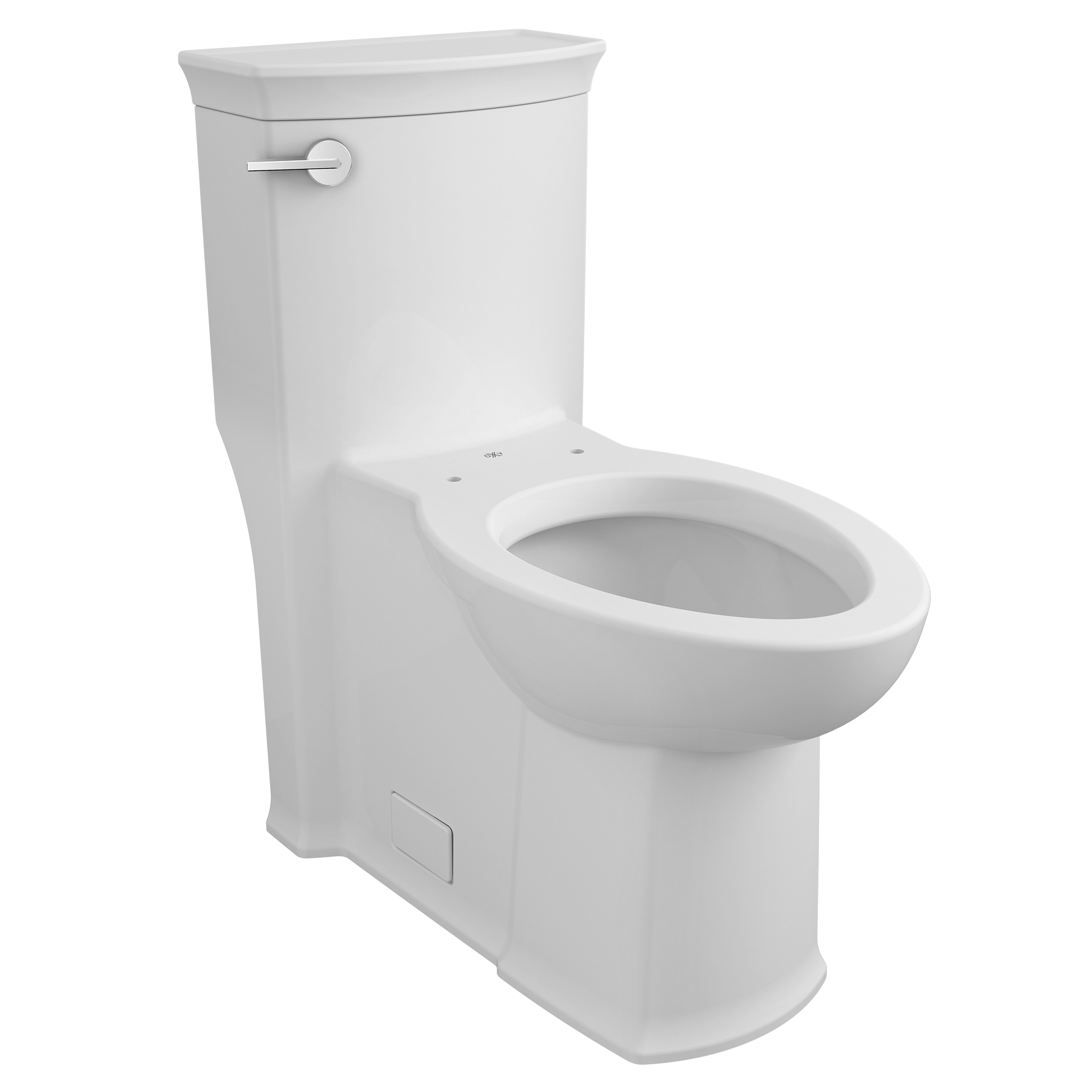 Toilette Wyatt monopièce à cuvette allongée à hauteur de chaise avec siège