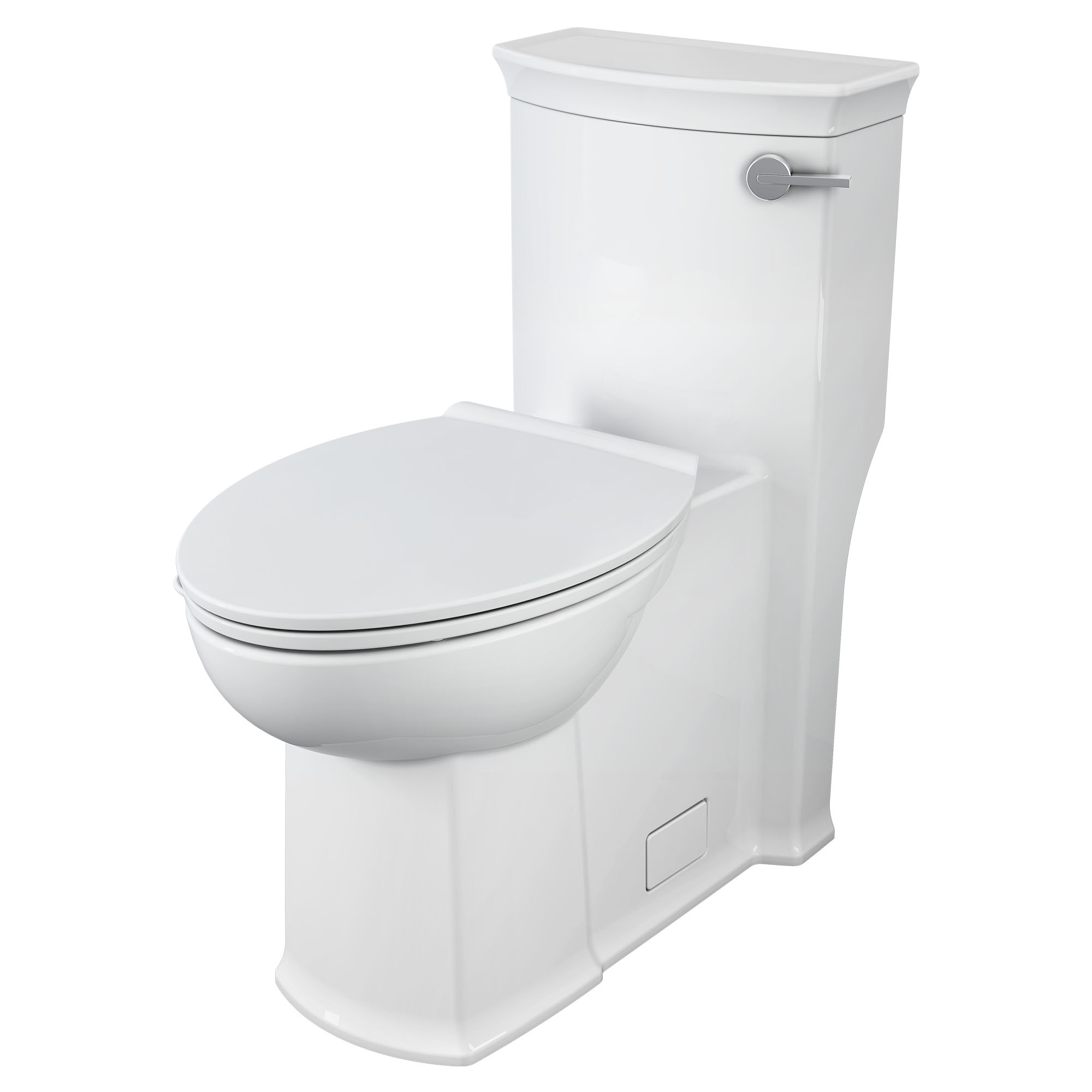 Wyatt® One-Piece Chair Height Right-Hand Trip Lever Elongated Toilet with Seat
