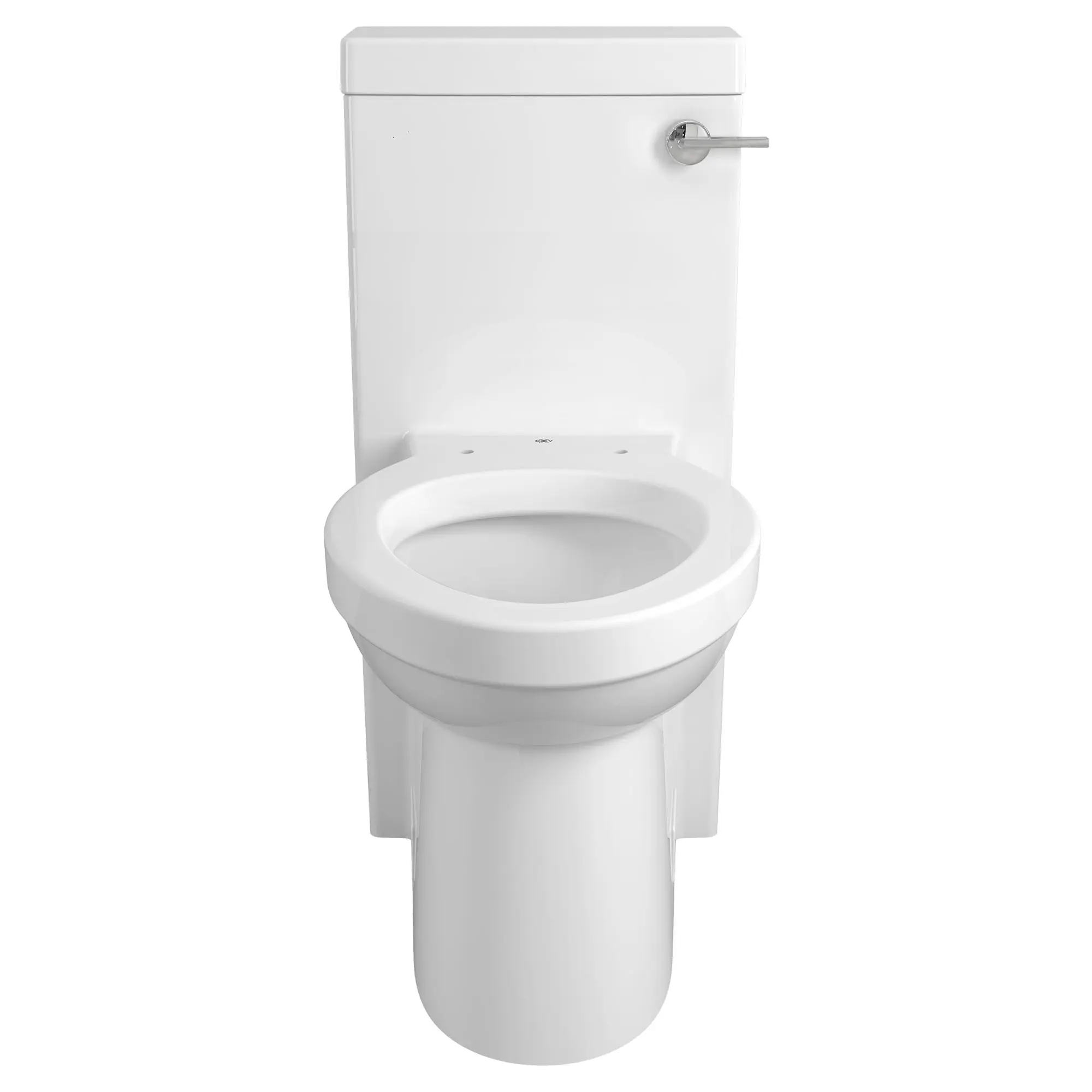 Cossu® One-Piece Chair Height Right-Hand Trip Lever Elongated Toilet with Seat