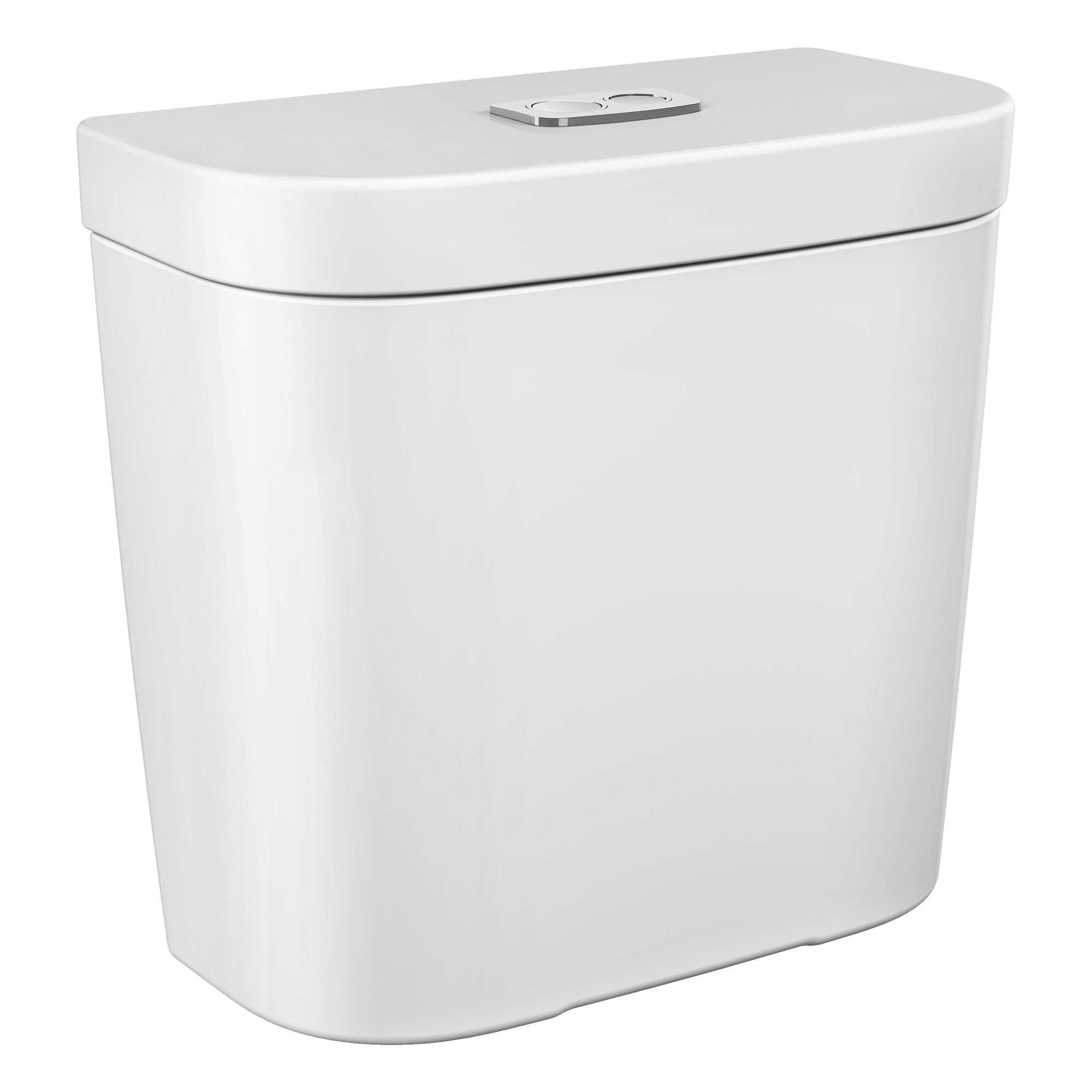 Equility® Dual Flush Toilet Tank Only with Push Button 