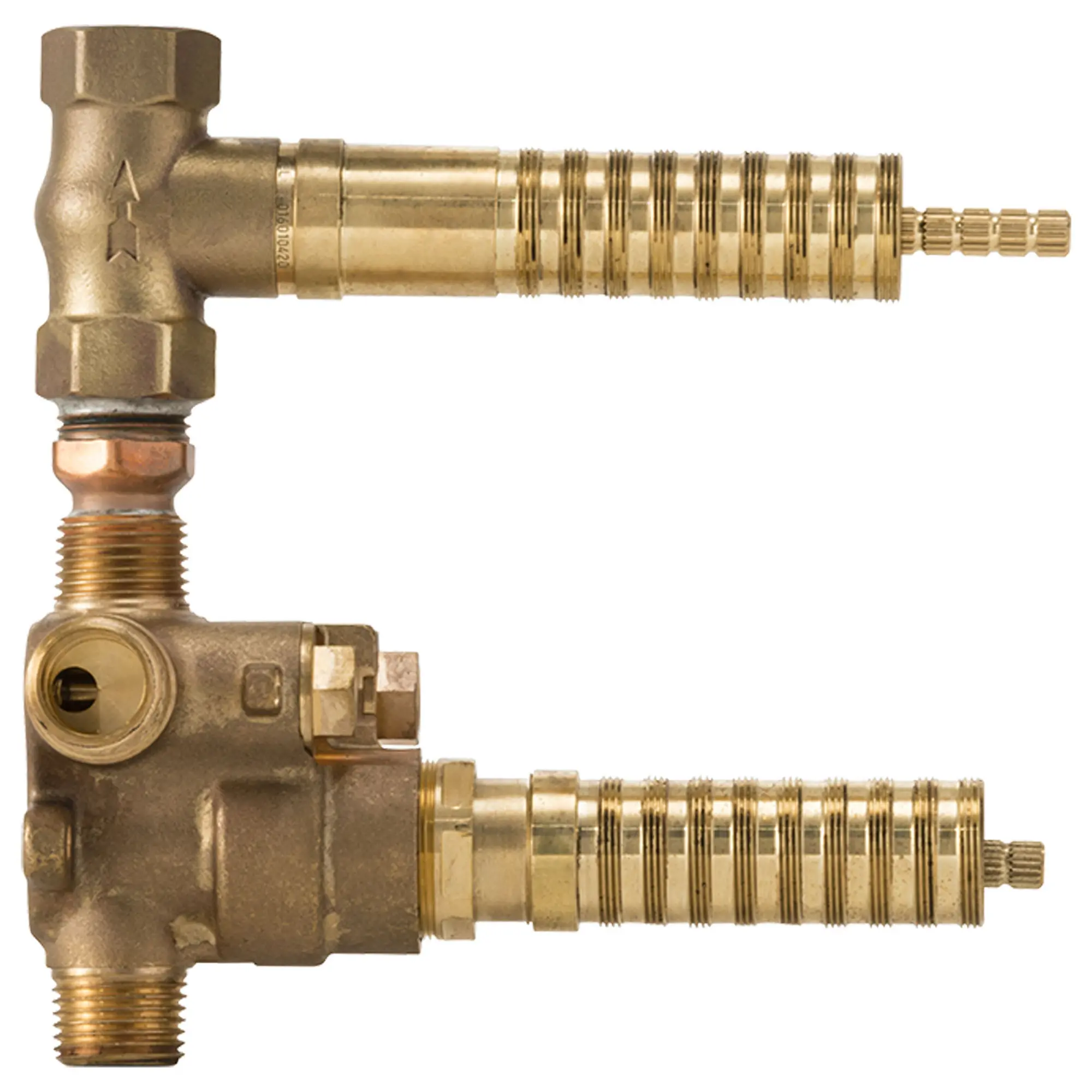 2-Handle Thermostatic Rough Valve with Volume Control