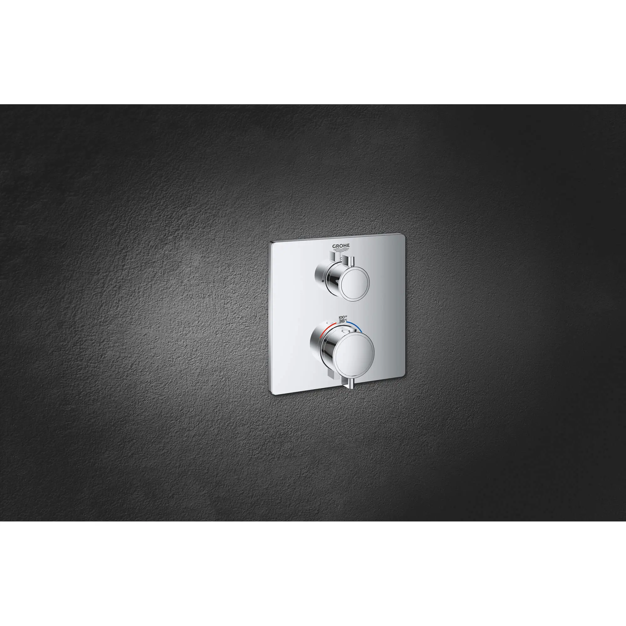 Single Function 2-Handle Thermostatic Valve Trim