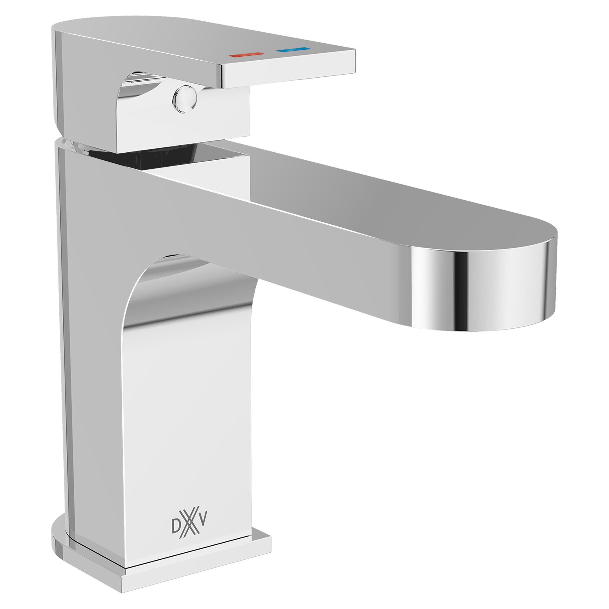 Equility® Single Handle Bathroom Faucet with Indicator Markings and Lever Handle