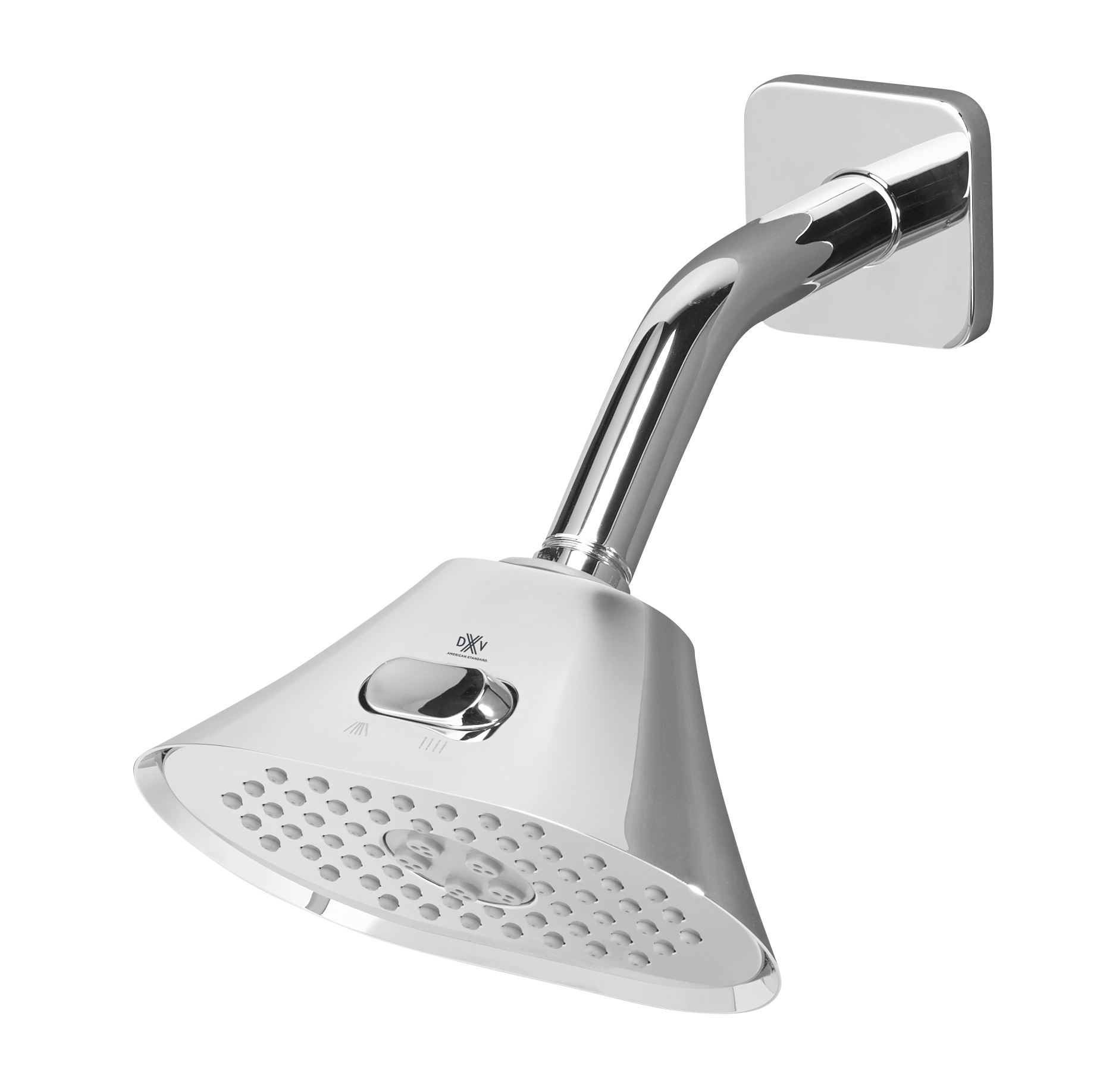 Equility® 2-Function 6 in. Oval Showerhead