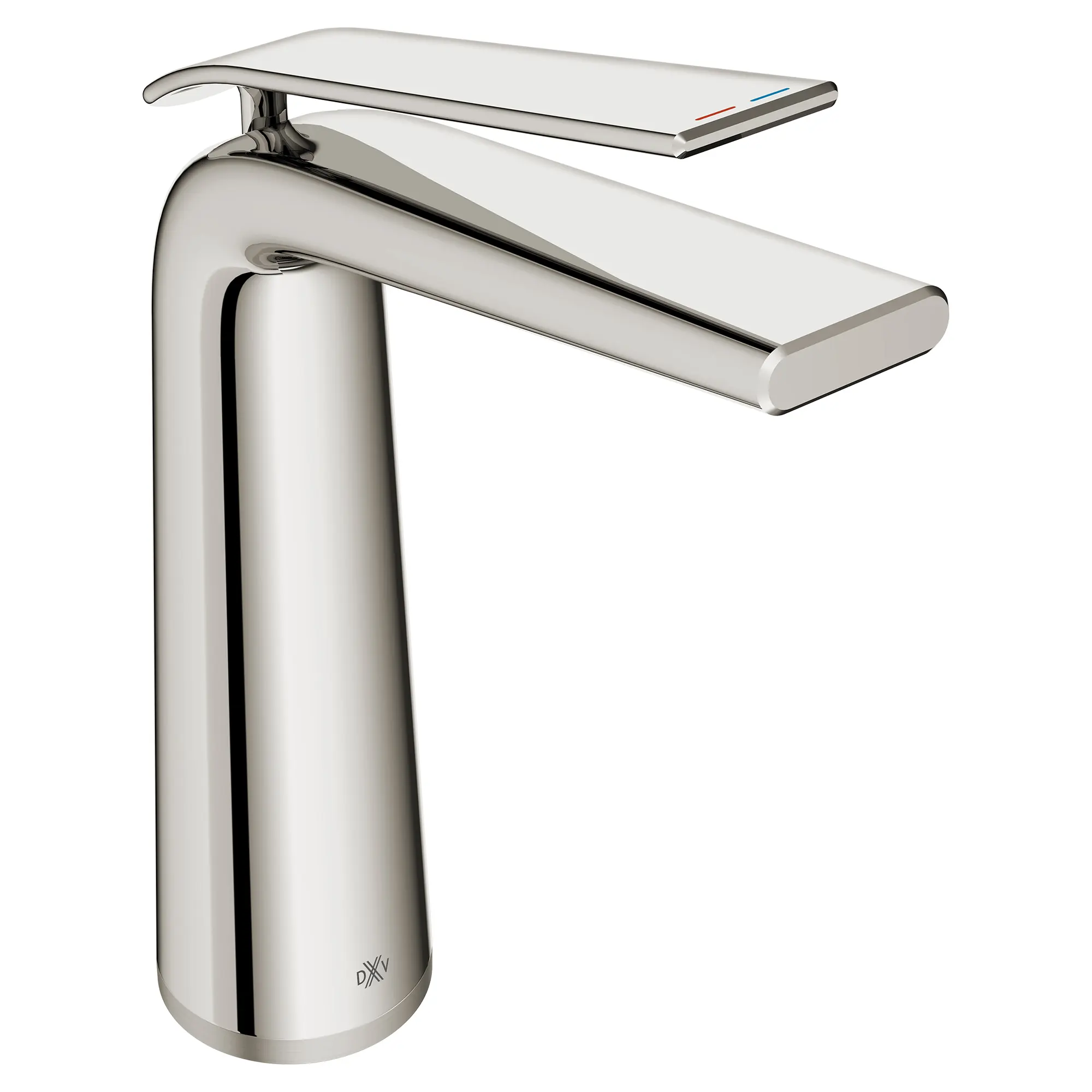 DXV Modulus Single Handle Vessel Bathroom Faucet with Indicator Markings and Lever Handle