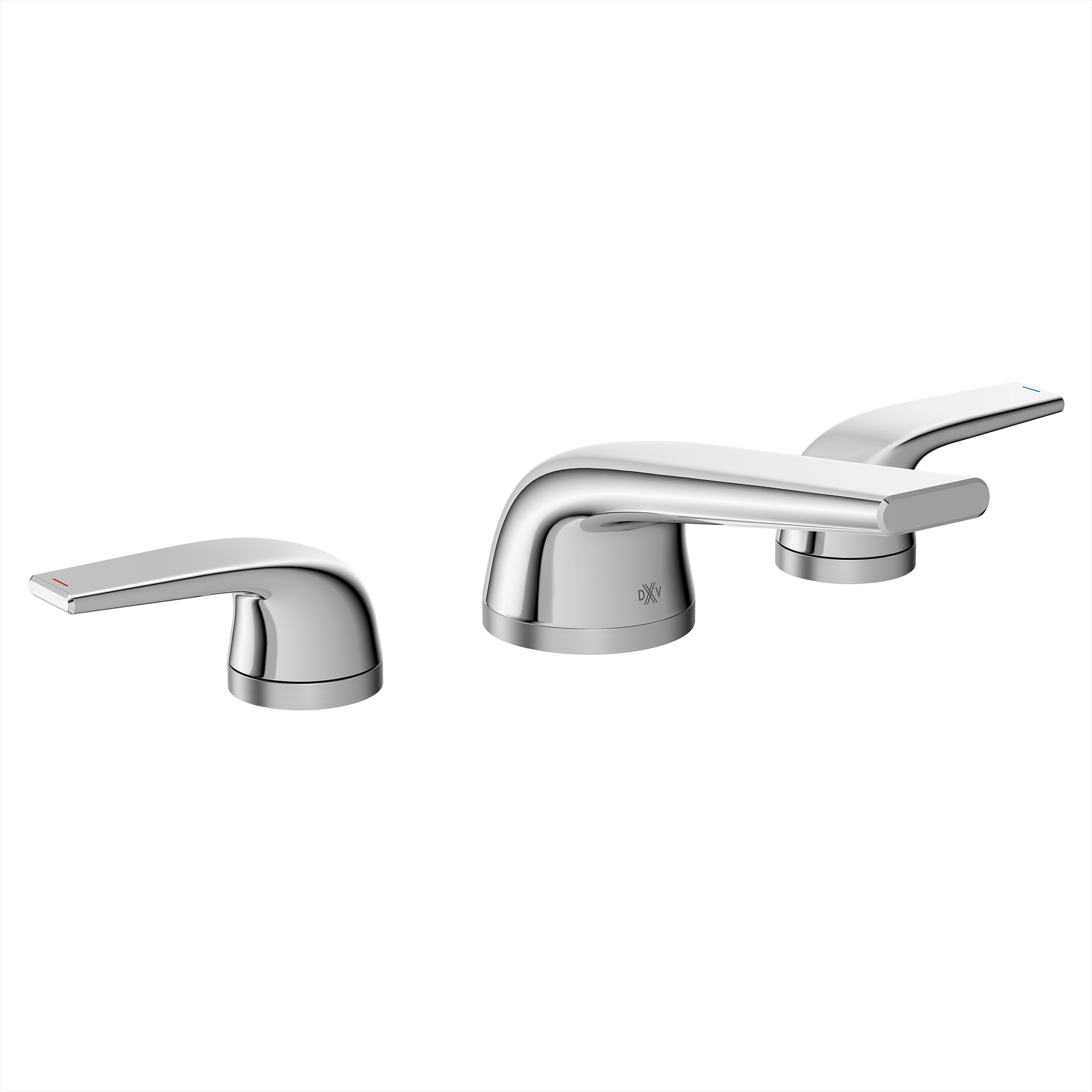 DXV Modulus® 2-Handle Widespread Bathroom Faucet with Indicator Markings and Lever Handles