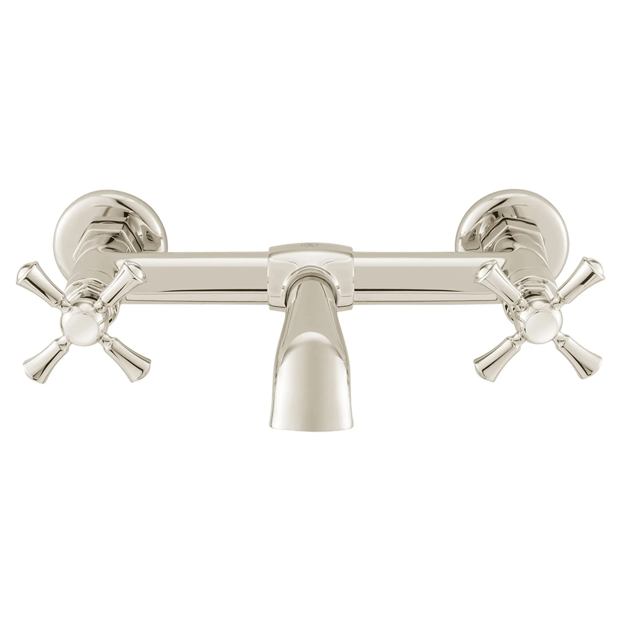 Oak Hill® 2-Handle Wall Mount Bathroom Faucet with Cross Handles