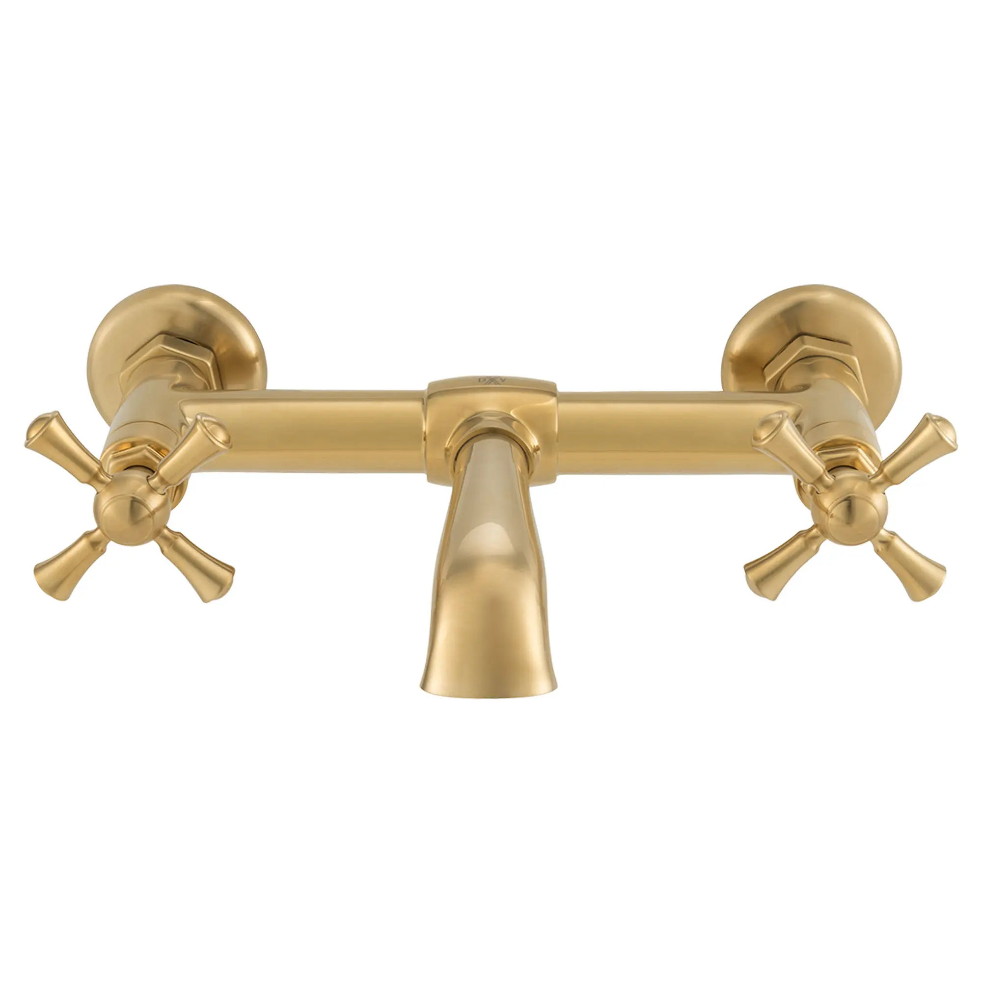 Oak Hill® 2-Handle Wall Mount Bathroom Faucet with Cross Handles