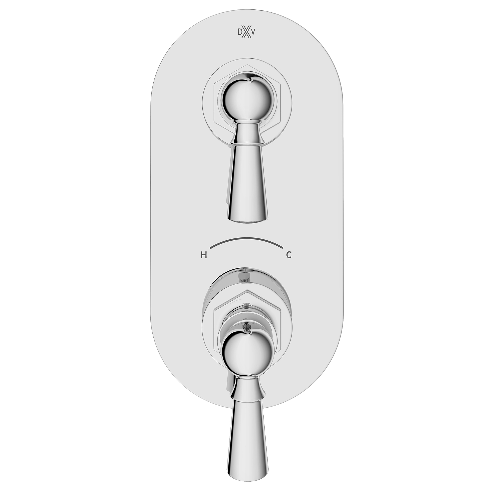 Oak Hill® 2-Handle Thermostatic Valve Trim Only with Lever Handles