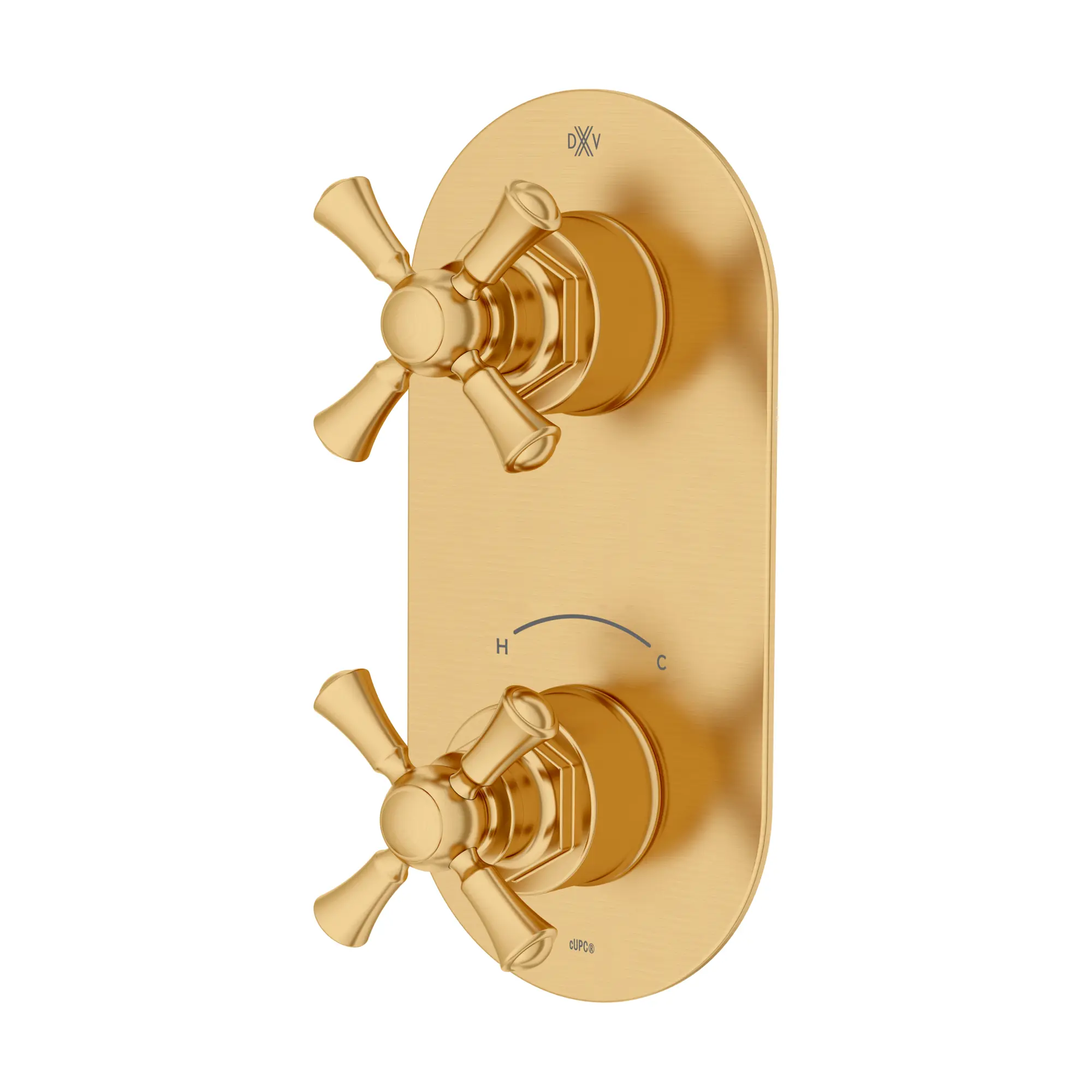 Oak Hill® 2-Handle Thermostatic Valve Trim Only with Cross Handles