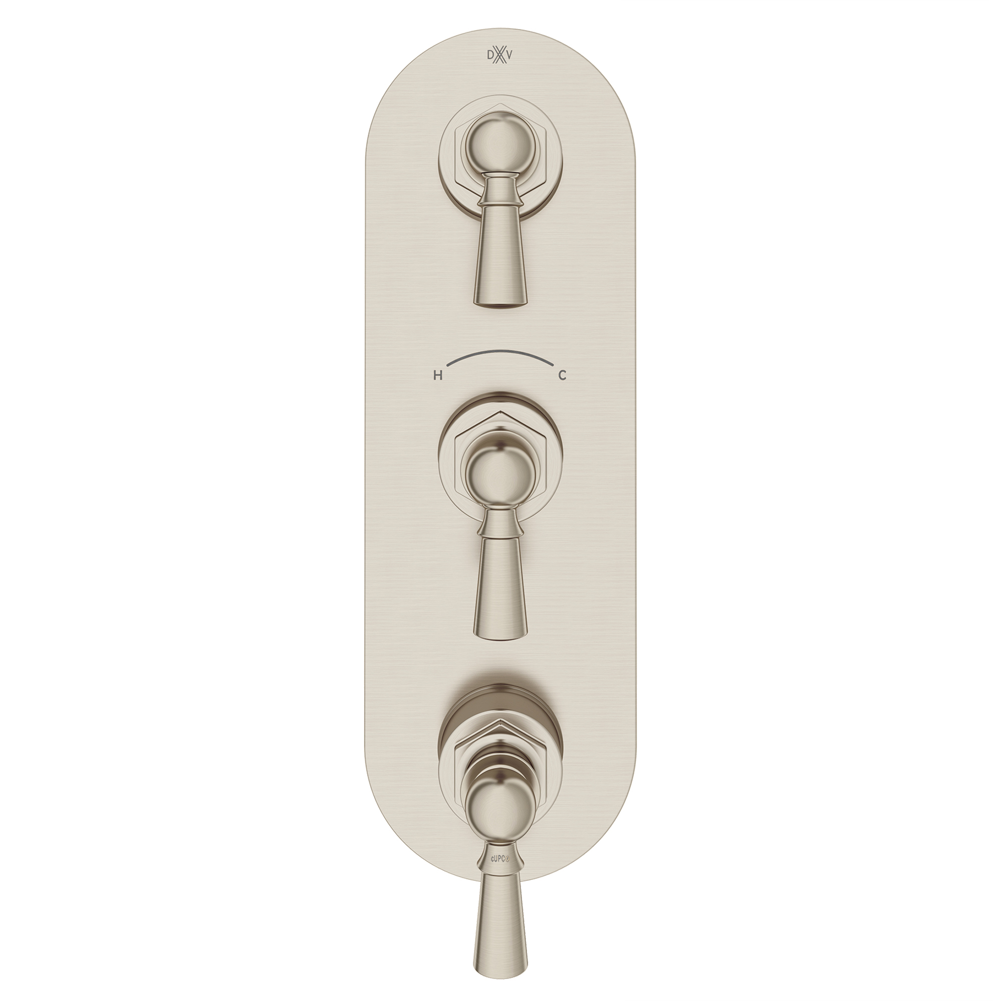 Oak Hill® 3-Handle Thermostatic Valve Trim Only with Lever Handles