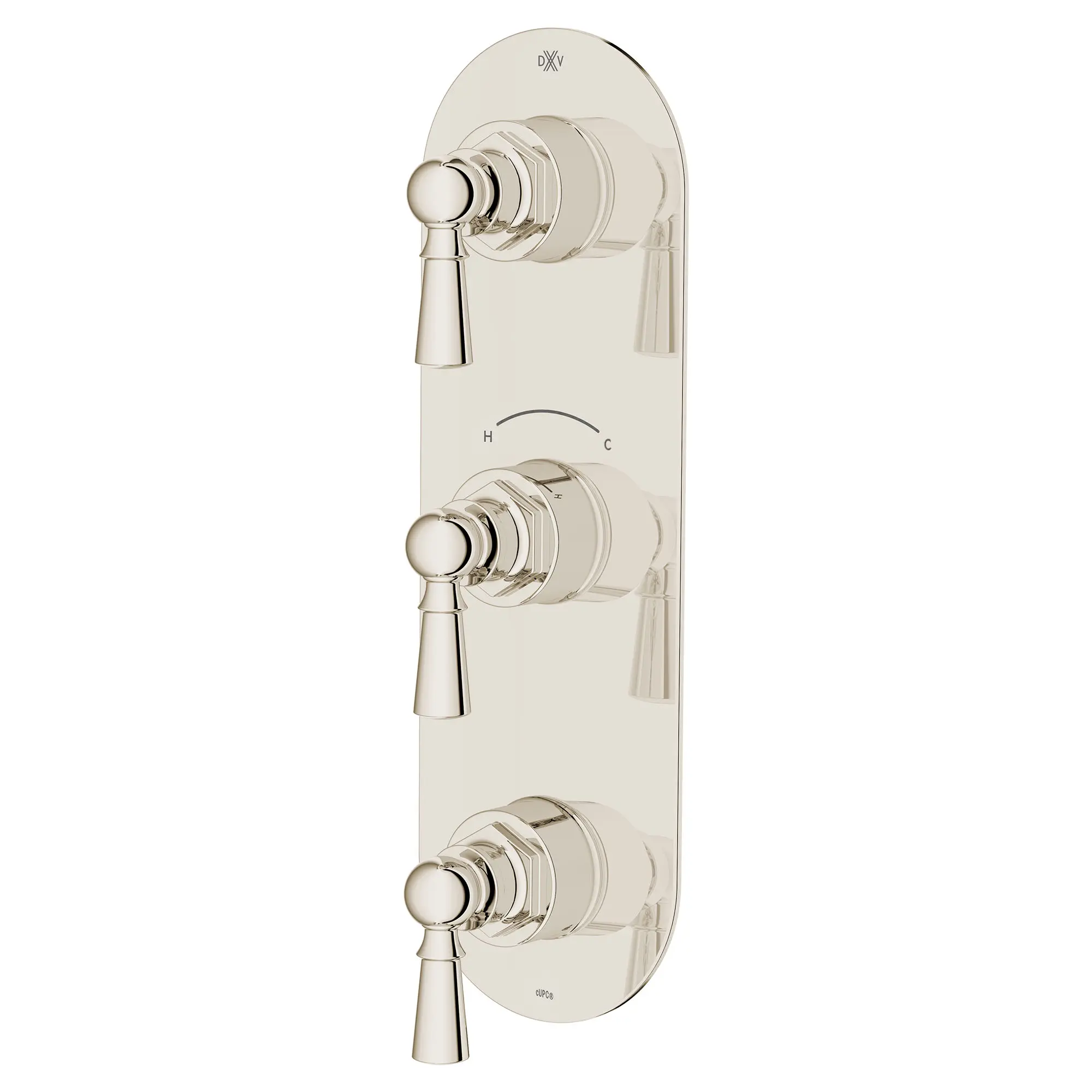 Oak Hill® 3-Handle Thermostatic Valve Trim Only with Lever Handles