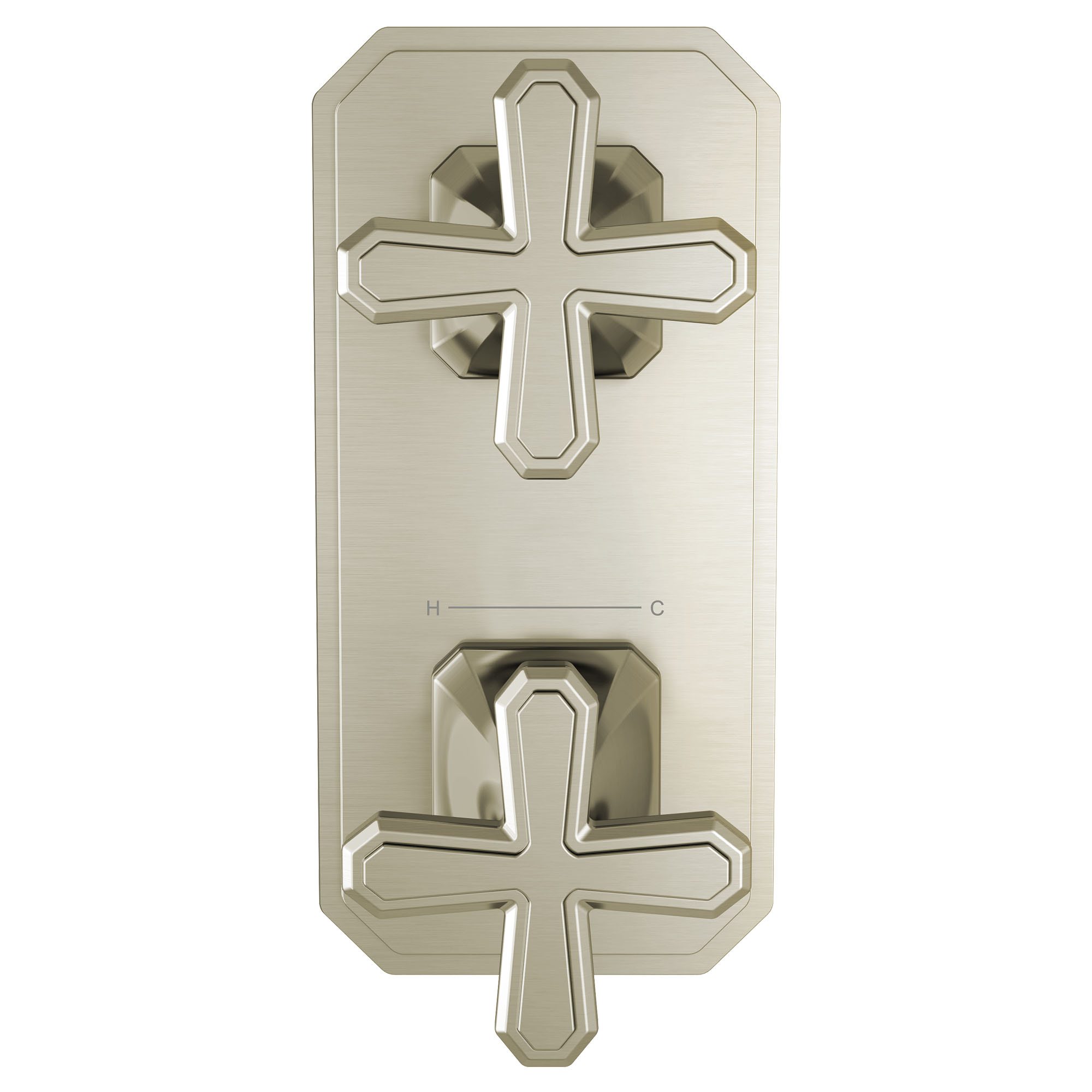 Belshire™ 2-Handle Thermostatic Valve Trim Only with Cross Handles