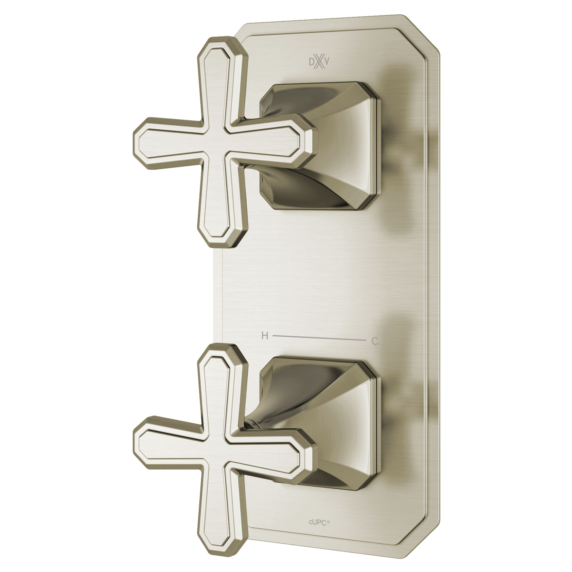 Belshire™ 2-Handle Thermostatic Valve Trim Only with Cross Handles