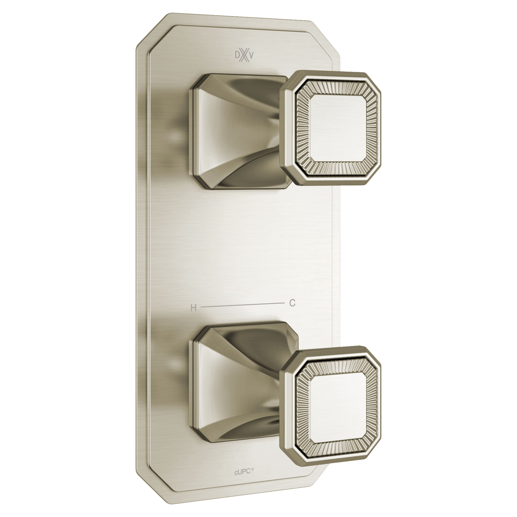 Belshire® 2-Handle Thermostatic Valve Trim Only with Cushion Handles