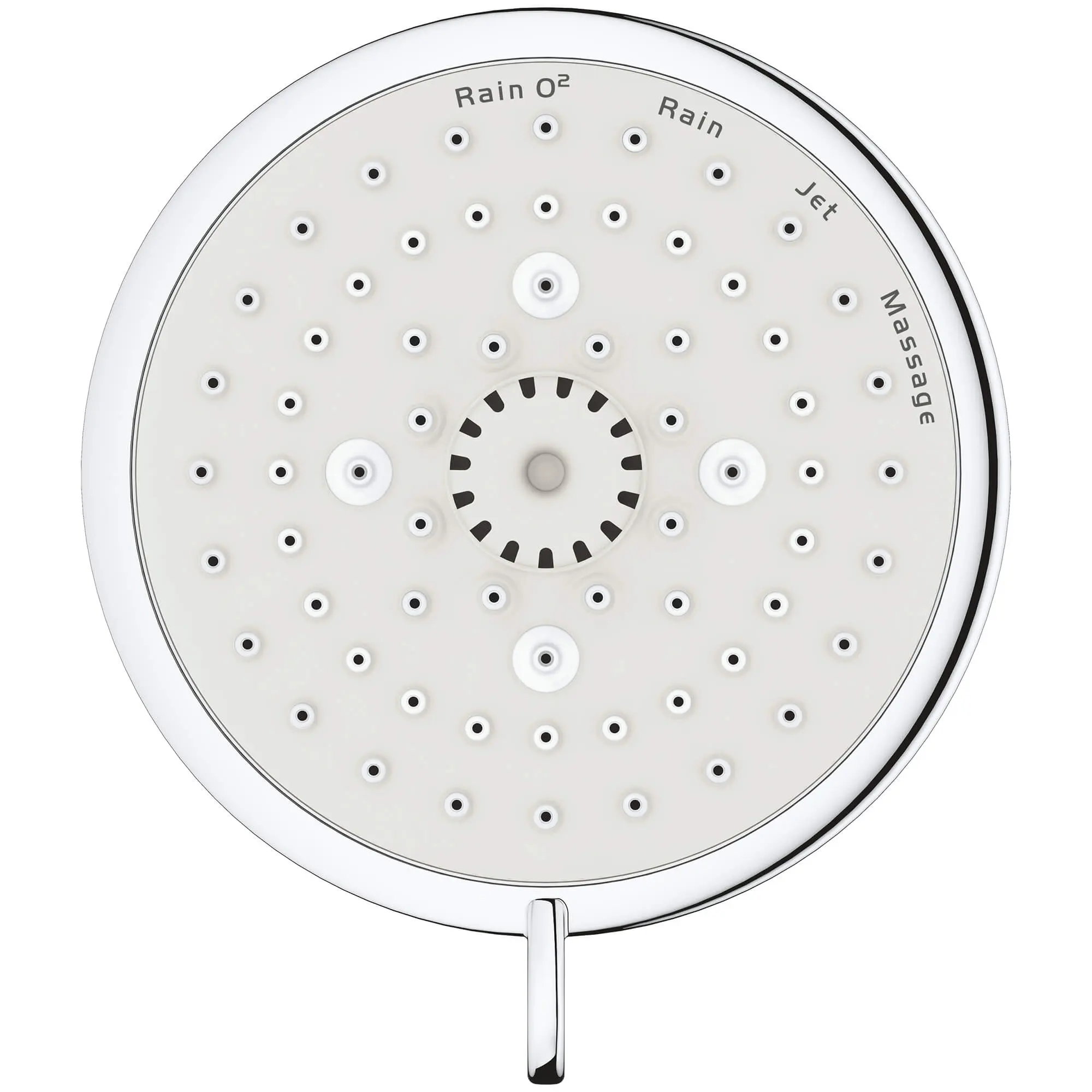 100 Shower Head, 4" - 4 Sprays, 1.75 gpm