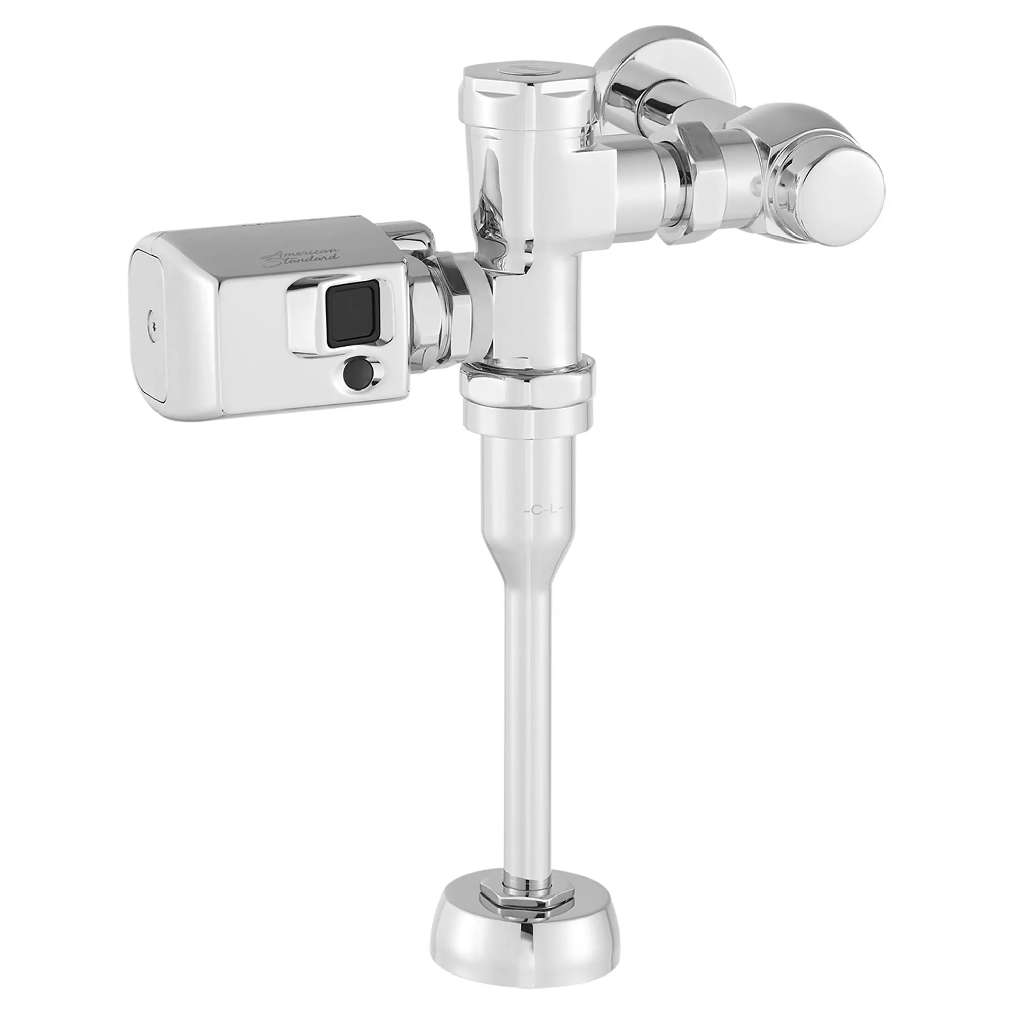 Ultima Touchless Sensor Urinal Flush Valve, Piston-Type, 0.125 gpf/0.5 Lpf