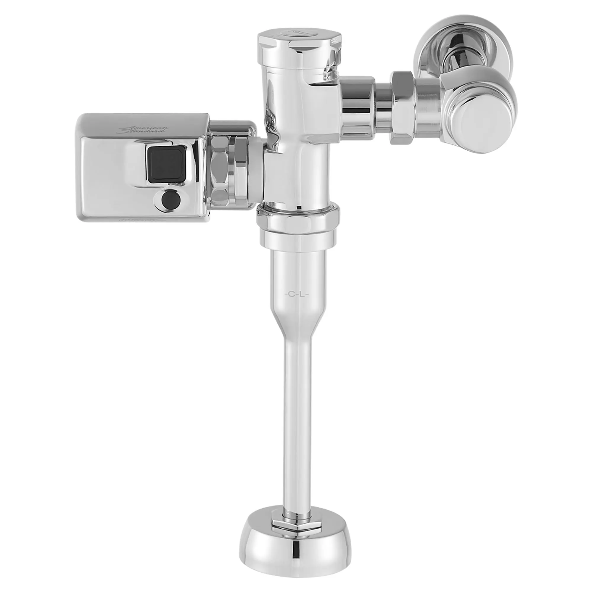 Ultima Touchless Sensor Urinal Flush Valve, Piston-Type, 0.125 gpf/0.5 Lpf